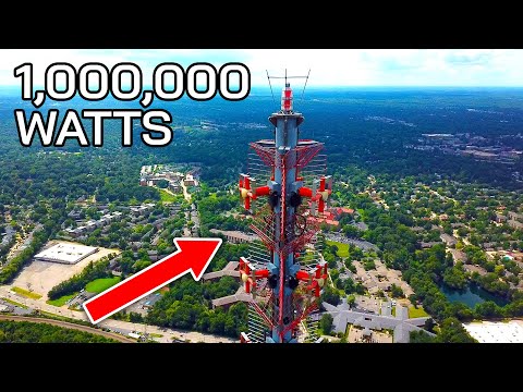 A look around a 1 million watt FM tower